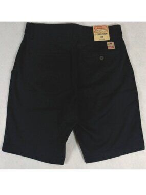 NEW Devil Dog Dungarees Chino Shorts Men's 28" Waist Black 9" Inseam Classic Reg